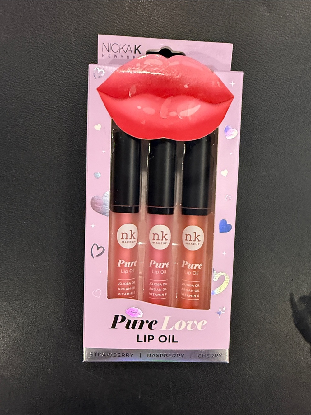 Nika K Pure Love Lip Oil Set - 3 Pieces